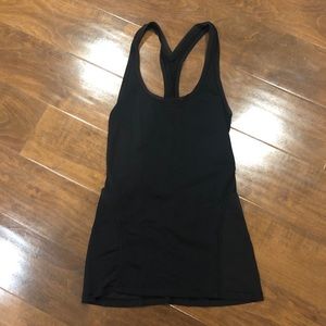 BLACK LULULEMON TANK